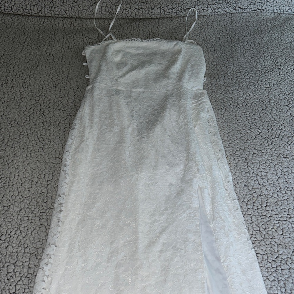 White Lace Dress